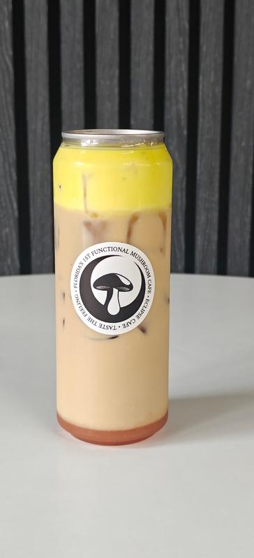 Banana Puree Caramel Latte