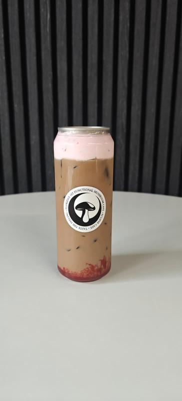 Strawberry Puree Chocolate Latte